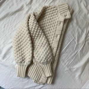 cozy madewell woven cardigan